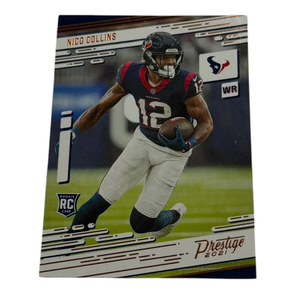 2021 Panini Chronicles Prestige Nico Collins Rookie Card #237 Houston Texans NFL
